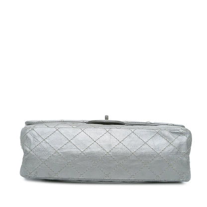 Chanel Reissue 2.55 Aged Calfskin Flap 225 Silver