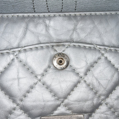 Chanel Reissue 2.55 Aged Calfskin Flap 225 Silver