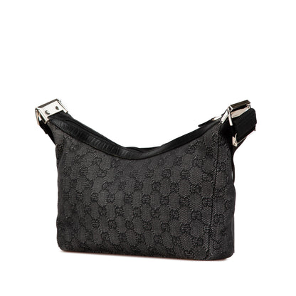 Gucci GG Canvas Crossbody Gray