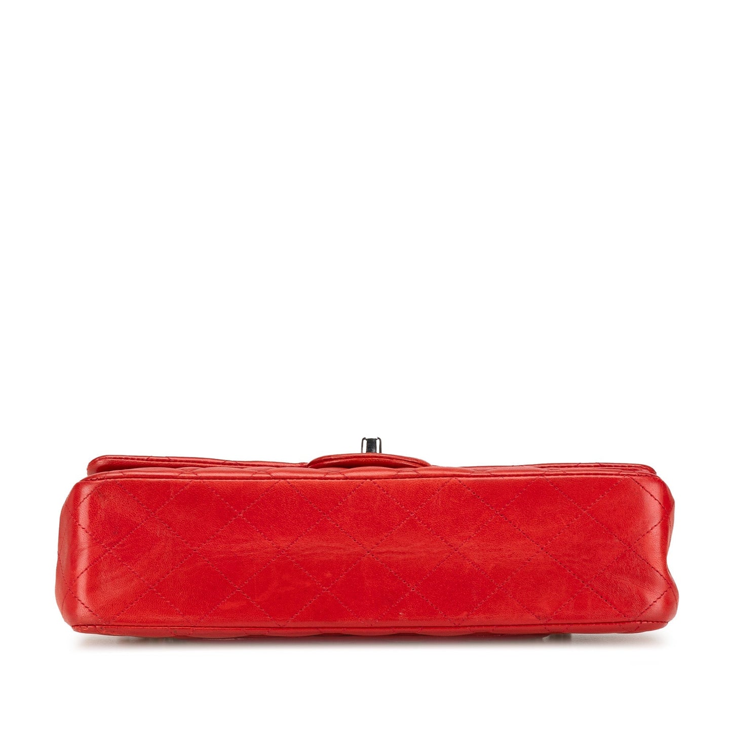 Chanel Medium Classic Lambskin Double Flap Red