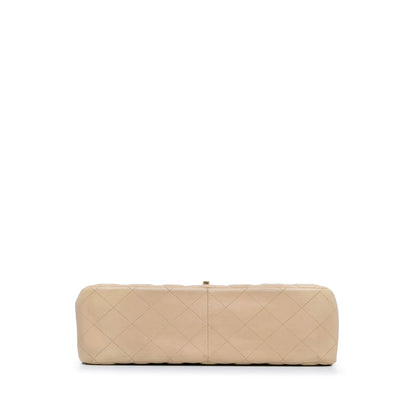Chanel Jumbo Classic Lambskin Double Flap Brown