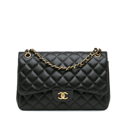 Chanel Jumbo Classic Lambskin Double Flap Black