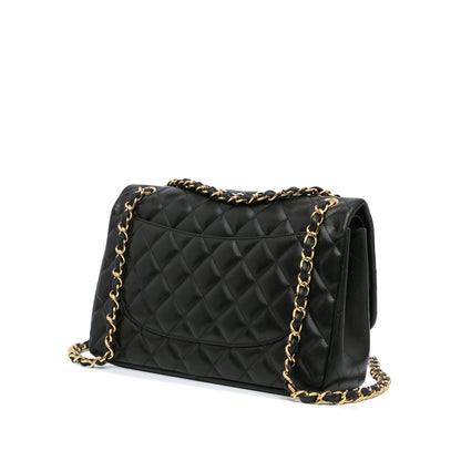 Chanel Jumbo Classic Lambskin Double Flap Black