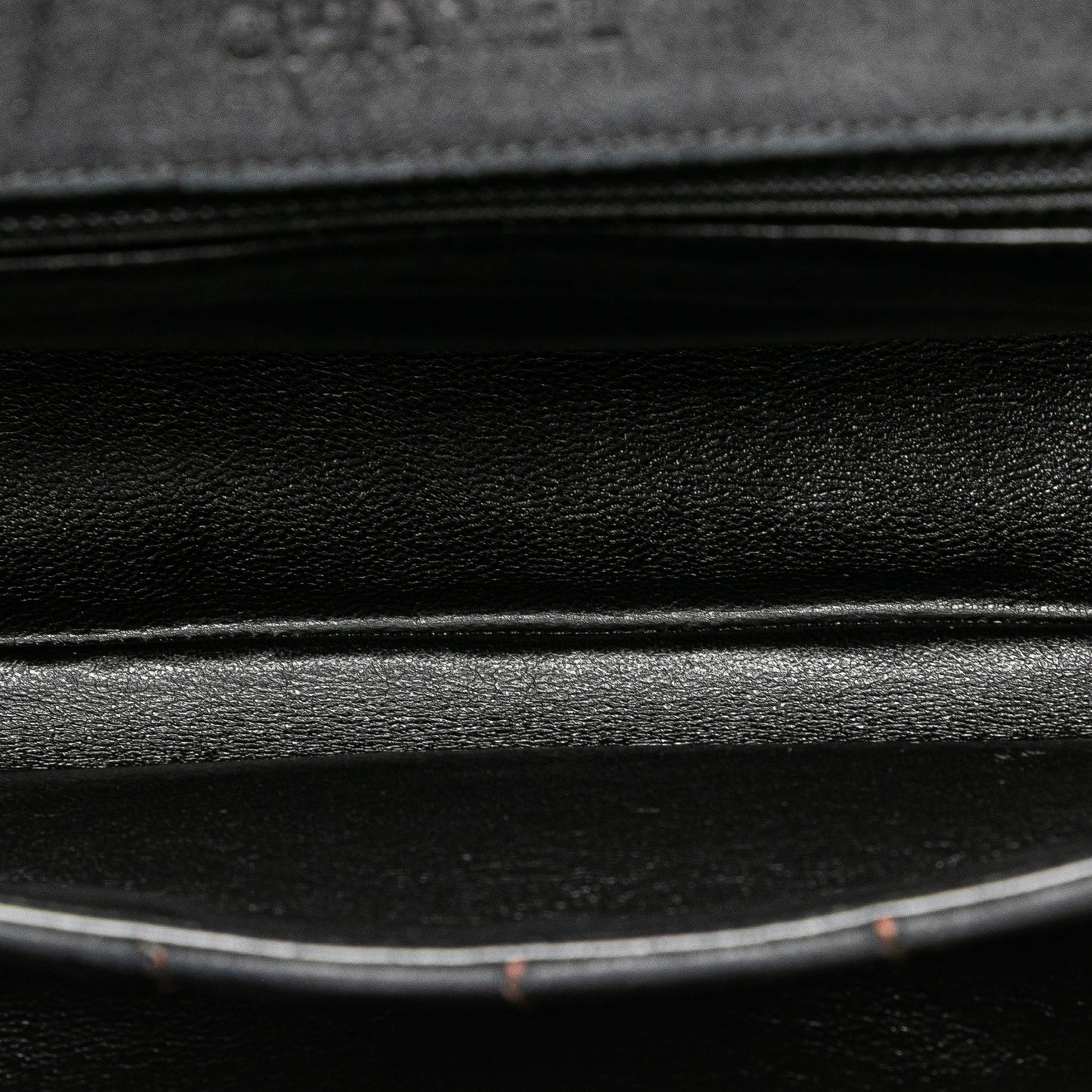 Chanel Choco Bar Suede Stitched Chain Flap Black