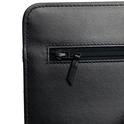 Chanel Quilted Aged Calfskin Gabrielle Wallet On Chain Black