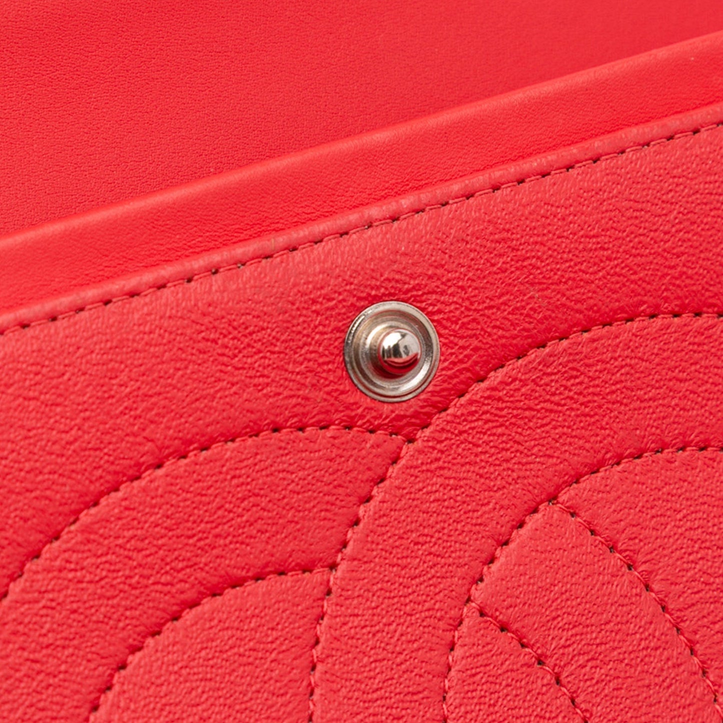 Chanel Jumbo Classic Patent Double Flap Red