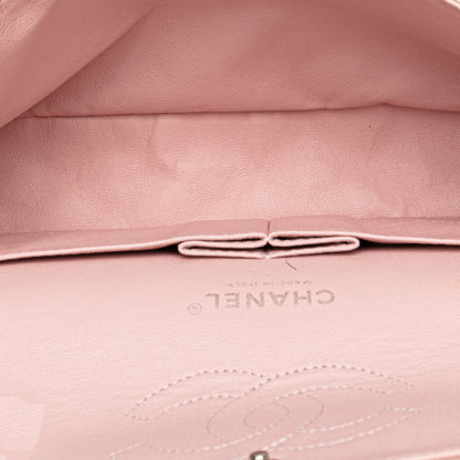 Chanel Medium Classic Lambskin Double Flap Pink