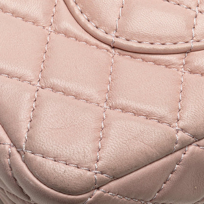 Chanel Medium Classic Lambskin Double Flap Pink
