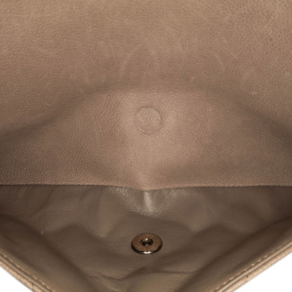 Chanel Jumbo Classic Caviar Double Flap Brown