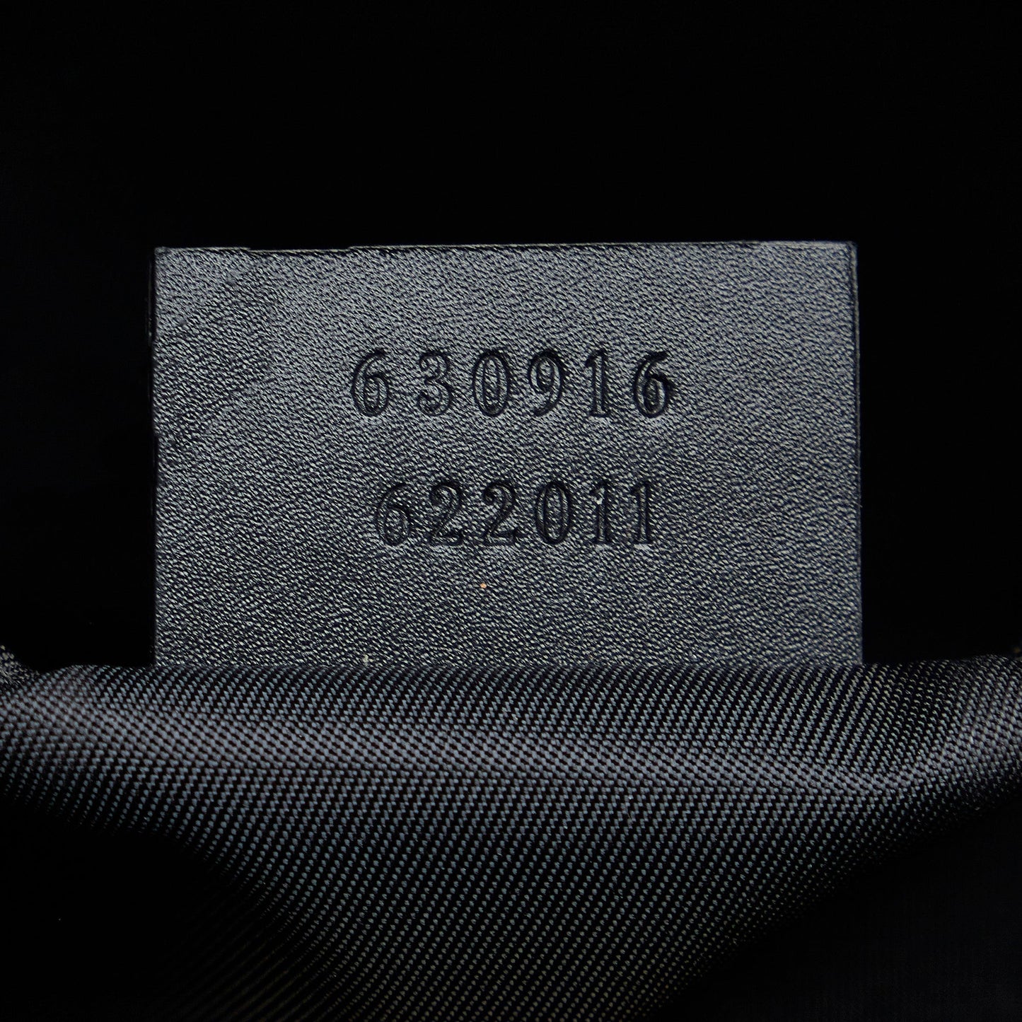Gucci Techno Web Canvas Clutch Black