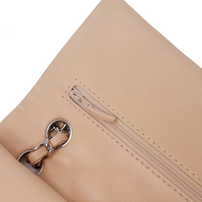Chanel Medium Classic Lambskin Double Flap Brown