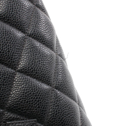 Chanel Caviar Medallion Tote Black