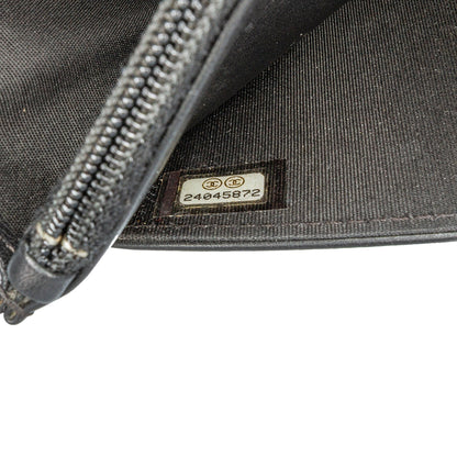 Chanel Lambskin Boy Wallet On Chain Black