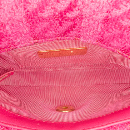 Chanel Tweed 19 Belt Bag Pink
