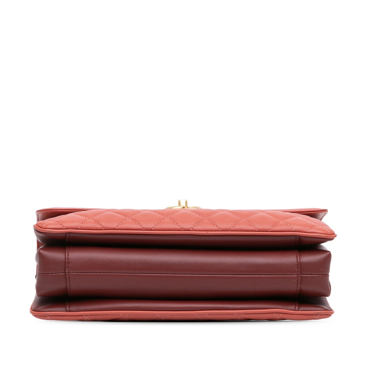 Chanel Large Quilted Lambskin Daily Companion Flap Pink
