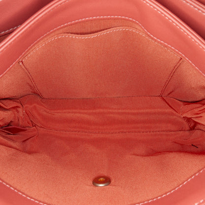 Chanel Large Quilted Lambskin Daily Companion Flap Pink