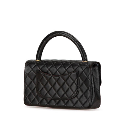 Chanel Medium Classic Lambskin Kelly Flap Black