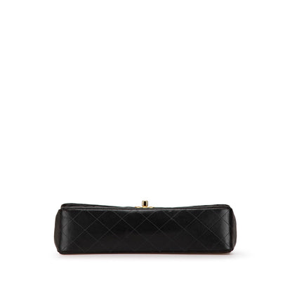 Chanel Medium Classic Lambskin Kelly Flap Bag Black