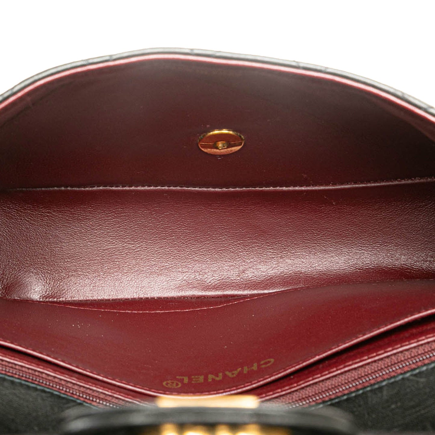 Chanel Medium Classic Lambskin Kelly Flap Black