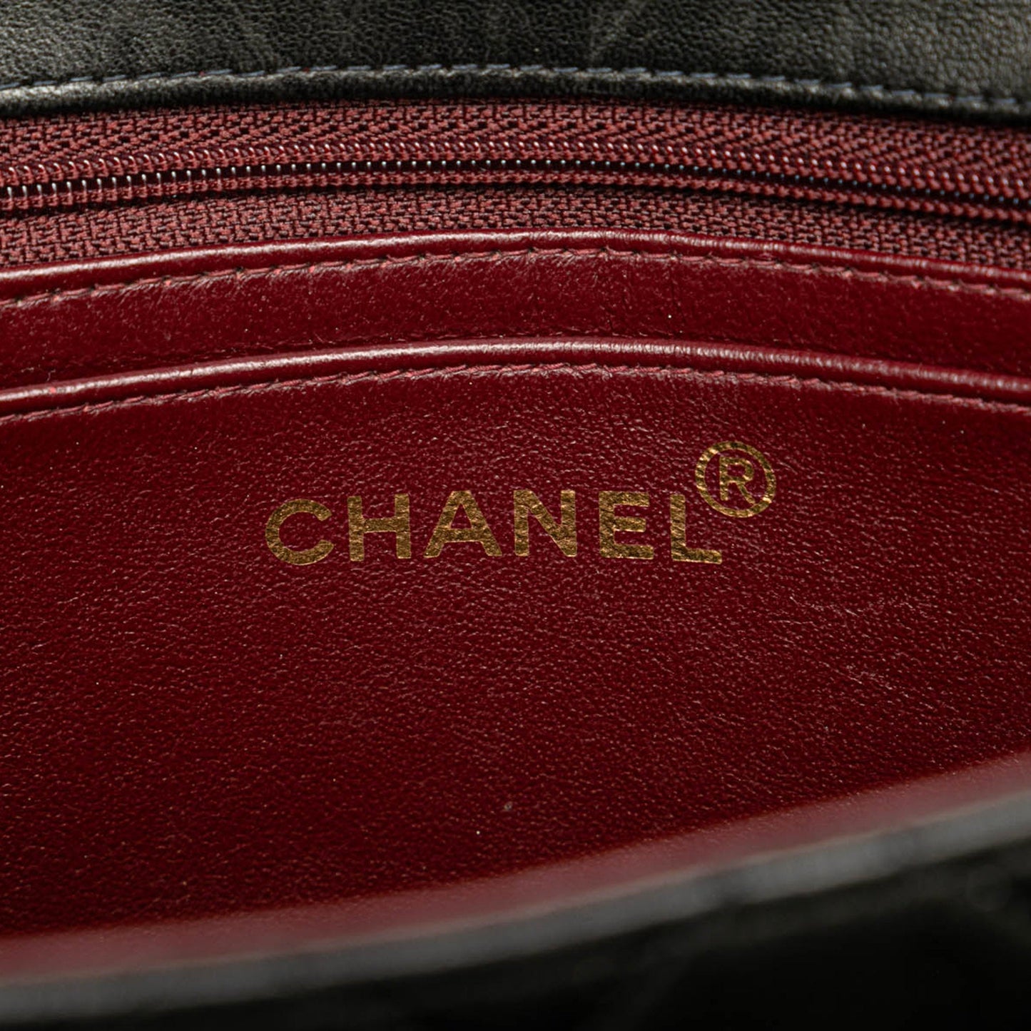 Chanel Medium Classic Lambskin Kelly Flap Bag Black