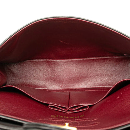 Chanel Small Classic Lambskin Double Flap Black