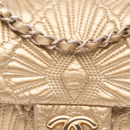 Chanel Quilted Calfskin Ca D'Oro Flap Gold
