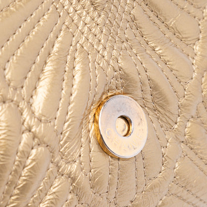 Chanel Quilted Calfskin Ca D'Oro Flap Gold