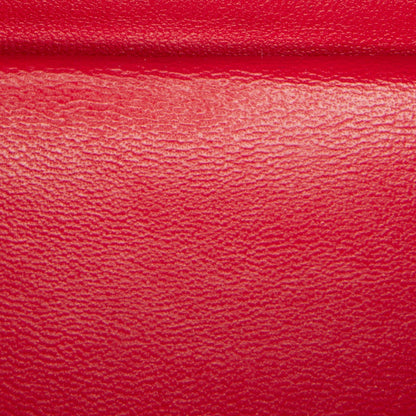 Chanel Maxi Classic Lambskin Single Flap Red