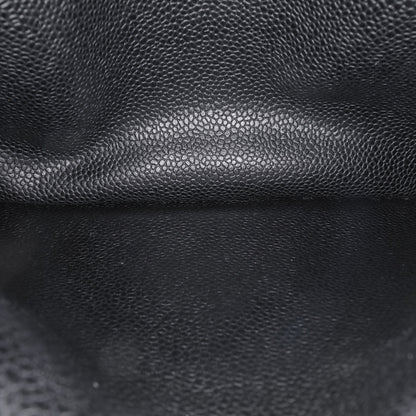 Chanel Medium Classic Caviar Double Flap Black