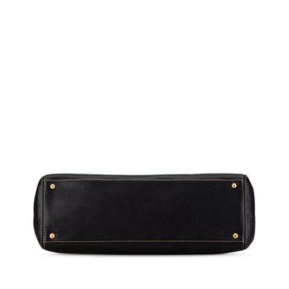 Chanel Caviar Executive Satchel Black