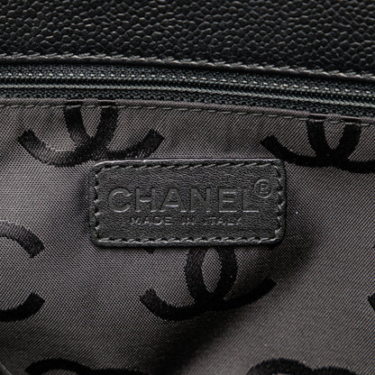 Chanel Caviar Executive Satchel Black