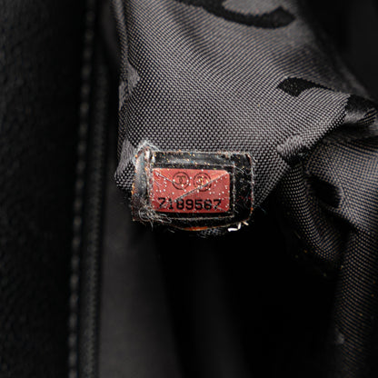 Chanel Caviar Executive Satchel Black