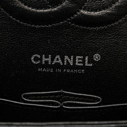 Chanel Medium Classic Tweed Double Flap White