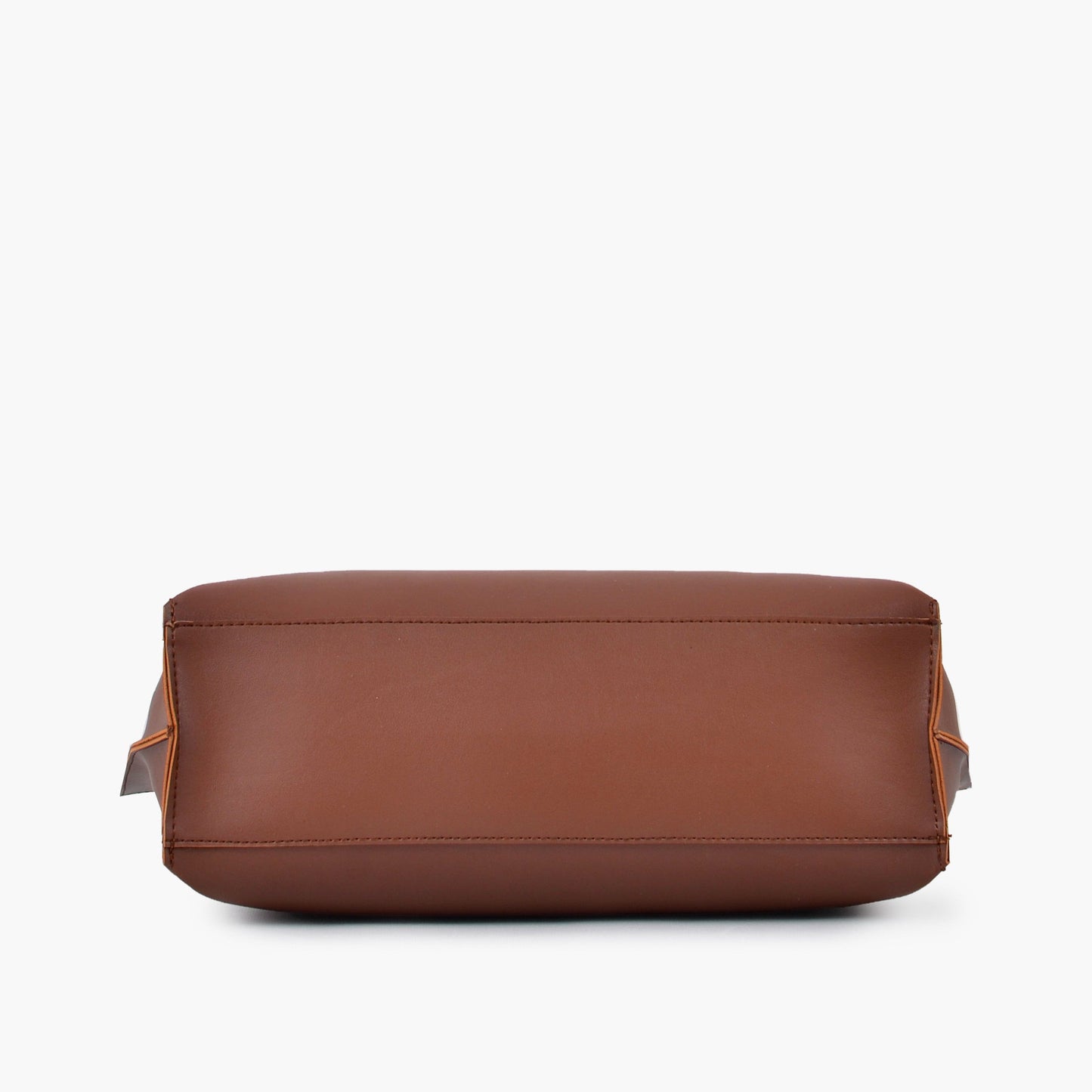 Black long handle tote bag