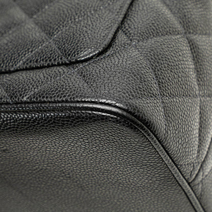 Chanel Caviar Medallion Tote Black