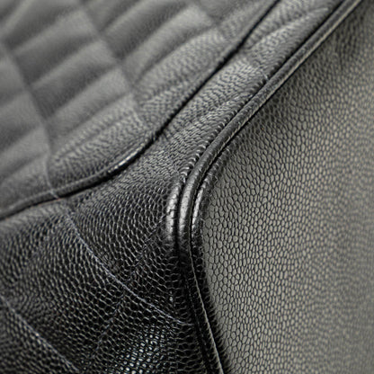 Chanel Caviar Medallion Tote Black