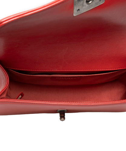 Chanel Red New Medium Boy Bag - ADL1302