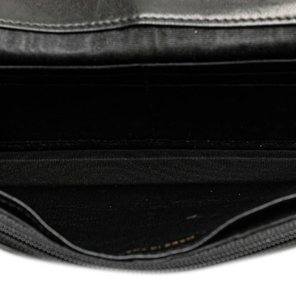 Chanel CC Caviar Wallet on Chain Black