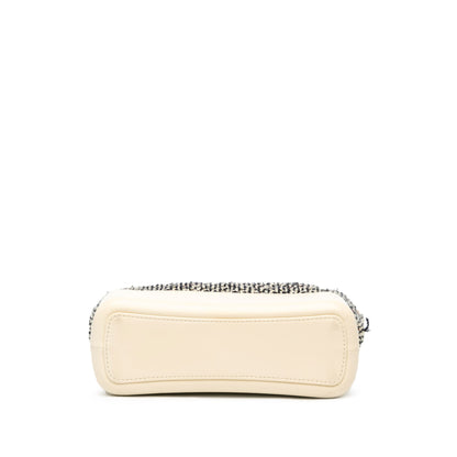 Chanel Medium Tweed and Lambskin Gabrielle Crossbody Blue