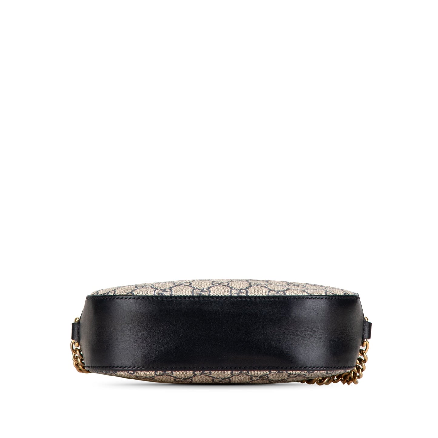 Gucci GG Supreme Chain Crossbody Brown