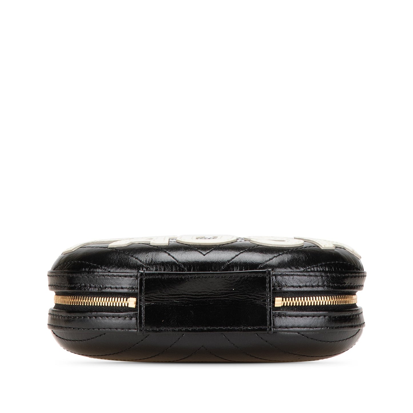 Chanel Chevron Lambskin La Pausa Evening Bag Black