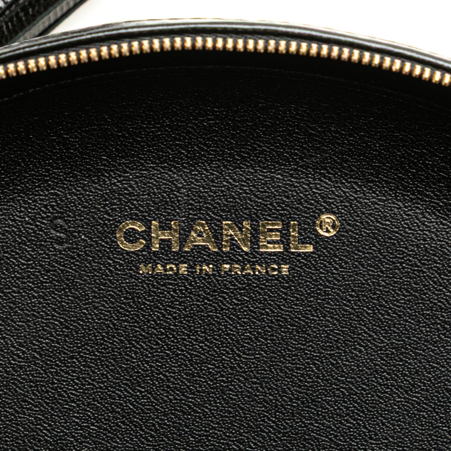 Chanel Chevron Lambskin La Pausa Evening Bag Black