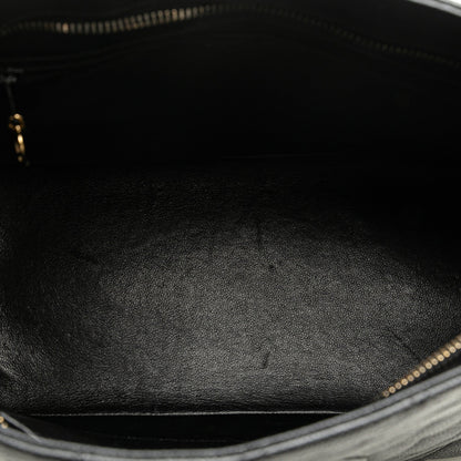 Chanel Caviar Medallion Tote Black