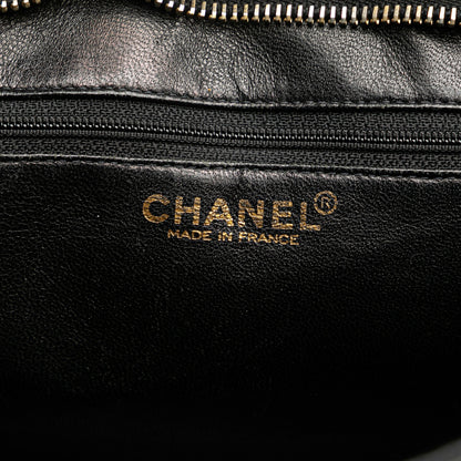 Chanel Caviar Medallion Tote Black