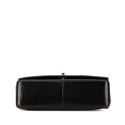 Chanel Medium Lambskin Diana Flap Black