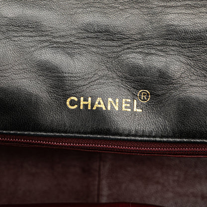 Chanel Medium Lambskin Diana Flap Black
