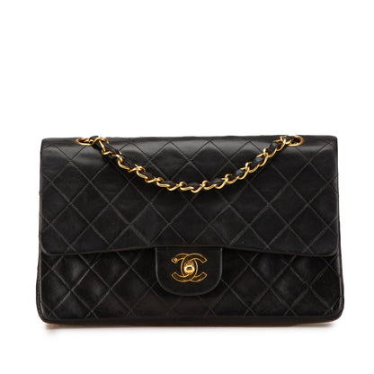 Chanel Medium Classic Lambskin Double Flap Black