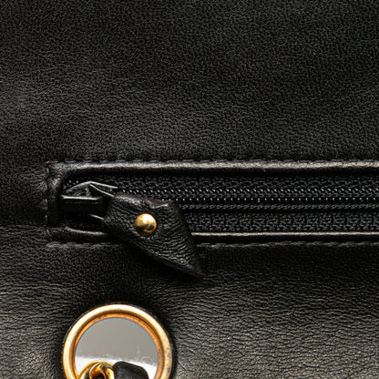 Chanel Medium Classic Lambskin Double Flap Black