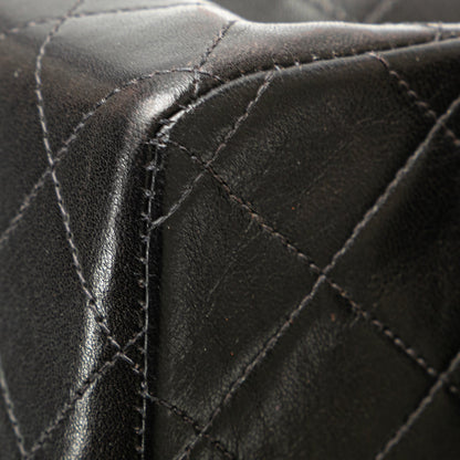Chanel Medium Classic Lambskin Double Flap Black