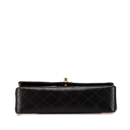 Chanel Medium Classic Lambskin Double Flap Black